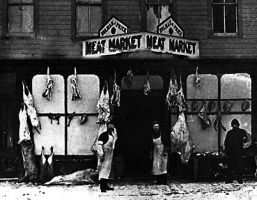 Hoiman and Price butchers 227 Main St _1883